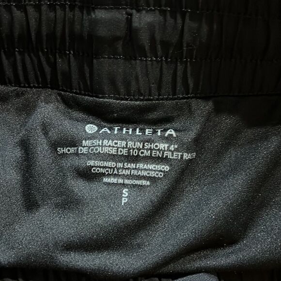 Athleta black lined running short size SP - Picture 7 of 12